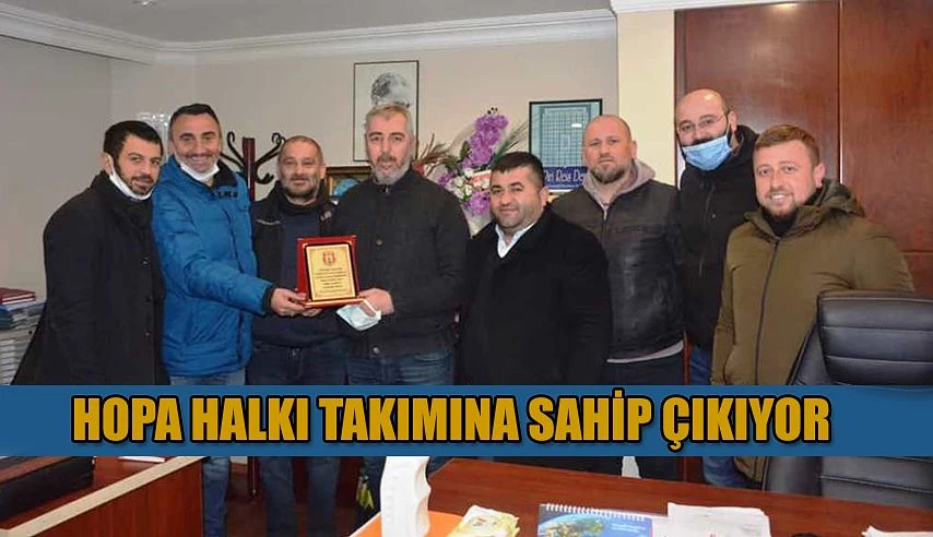 HOPA TAKIMINA SAHİP ÇIKIYOR