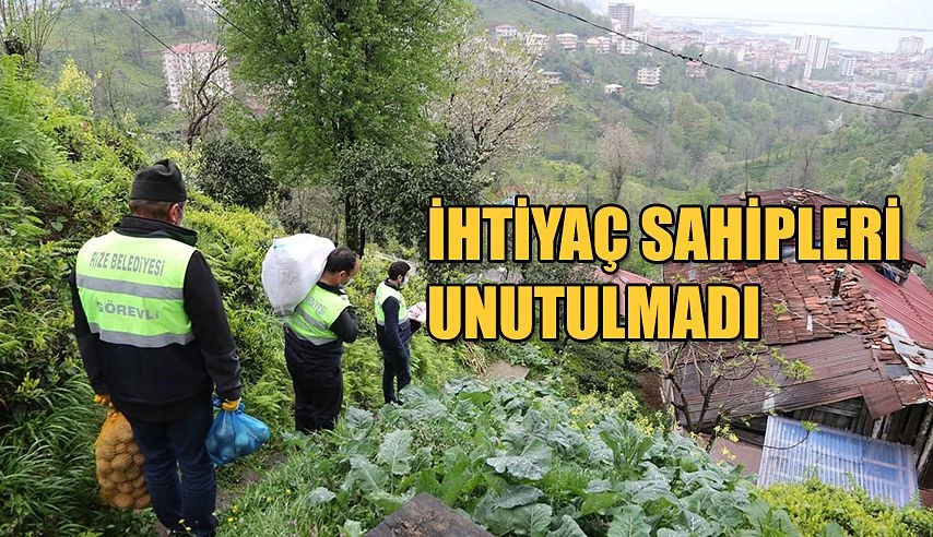 İHTİYAÇ SAHİPLERİNE EL UZATMAYA DEVAM EDİYOR