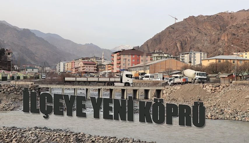 İLÇEYE YENİ BİR KÖPRÜ