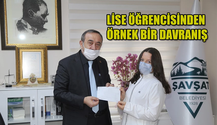 LİSE ÖĞRENCİSİ ÖRNEK BİR DAVRANIŞA İMZA ATTI