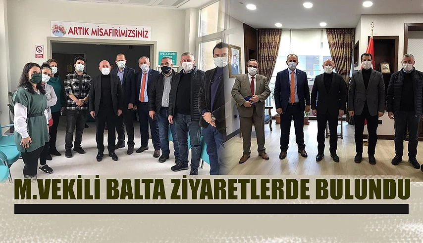 MİLLETVEKİLİ ERKAN BALTA HOPA’DA