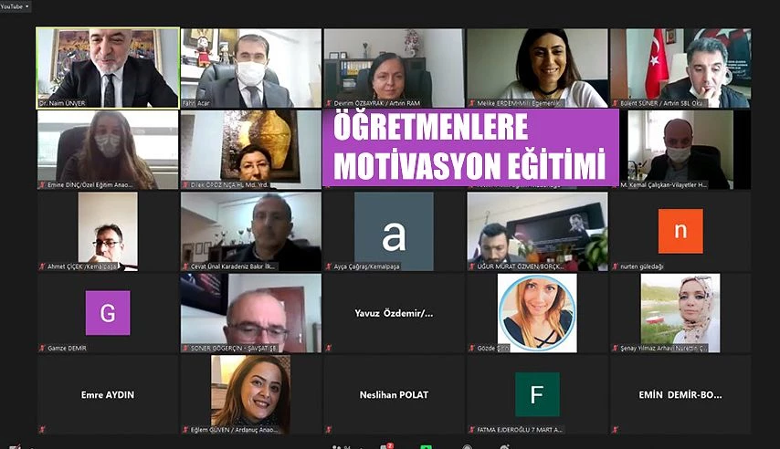 ÖĞRETMENLERE MOTİVASYON EĞİTİMİ YAPILDI