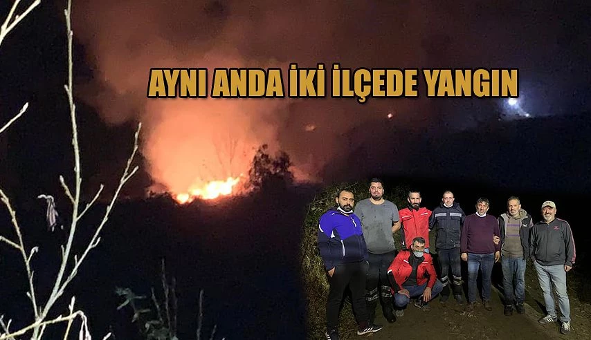 ORMAN YANGINLARI KORKUTTU