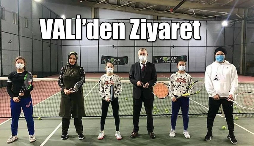 SPORCULARI ZİYARET ETTİ