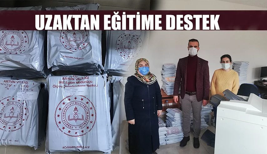 UZAKTAN EĞİTİME 5500 FASİKÜLLÜK DESTEK