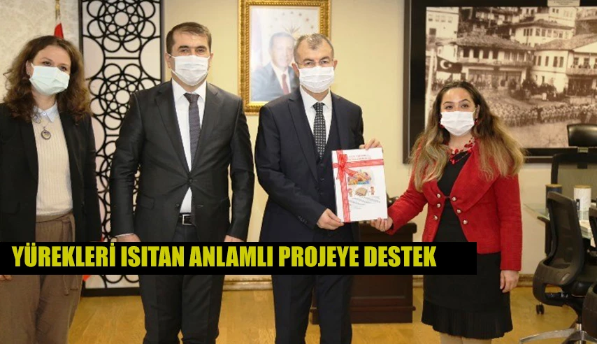 VALİ DORUK’TAN YÜREKLERİ ISITAN ANLAMLI PROJEYE DESTEK