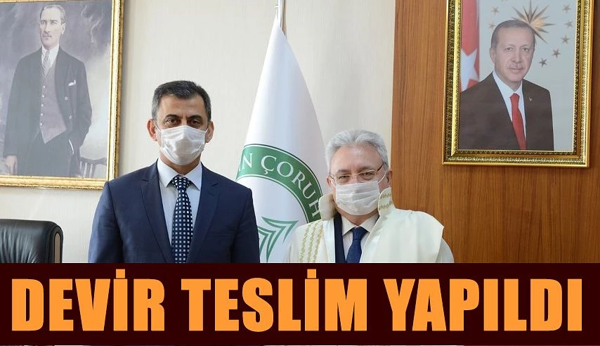 DEVİR TESLİM YAPILDI