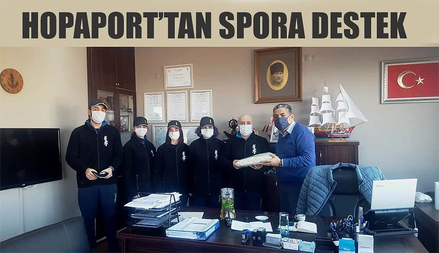 HOPAPOT’TAN SPORA BİR DESTEK DAHA