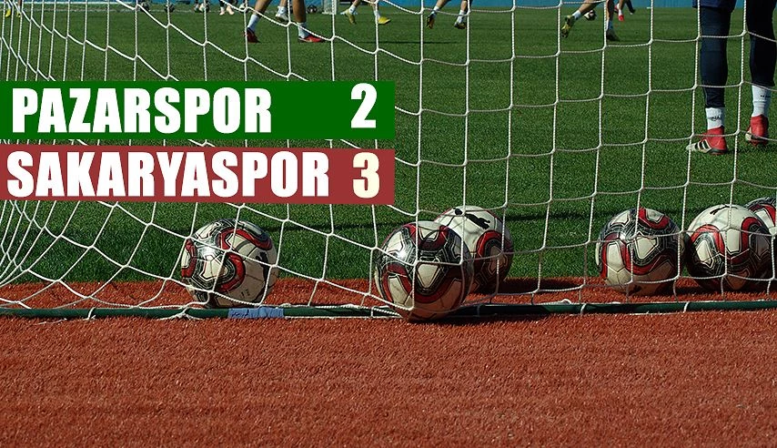 Pazarspor Kaybetmeye devam ediyor 2-3