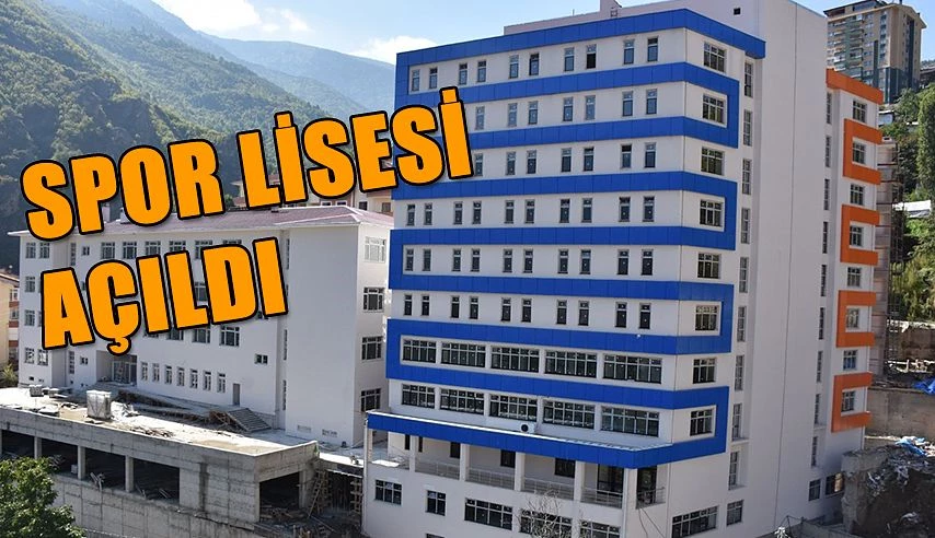 SPOR LİSESİ AÇILDI