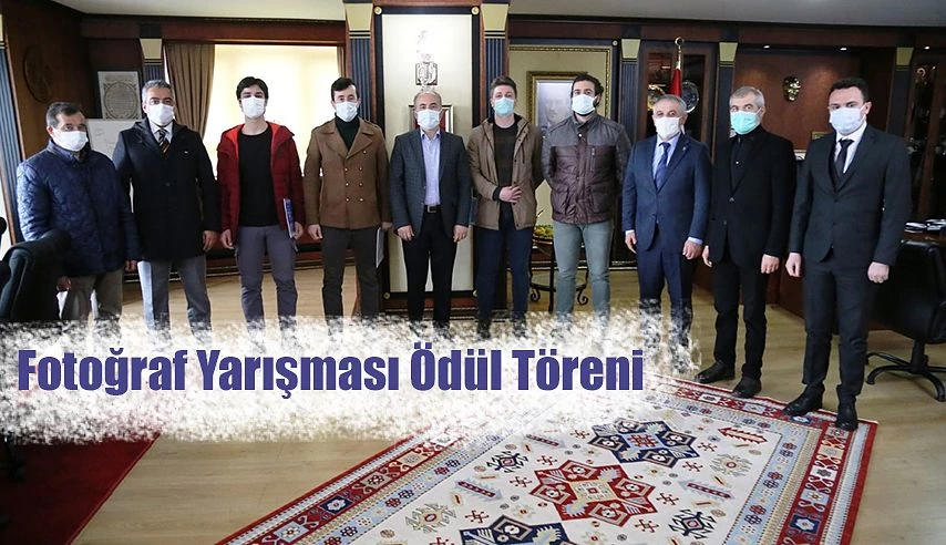 FOTOĞRAF YARIŞMASINDA ÖDÜLLER TAKDİM EDİLDİ.