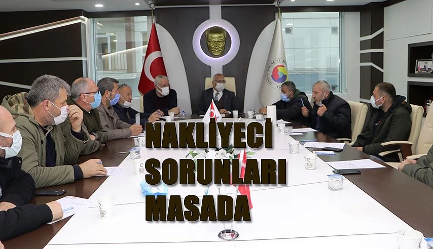 NAKLİYECİLER SORUNLARINI TSO’DA GÖRÜŞTÜLER