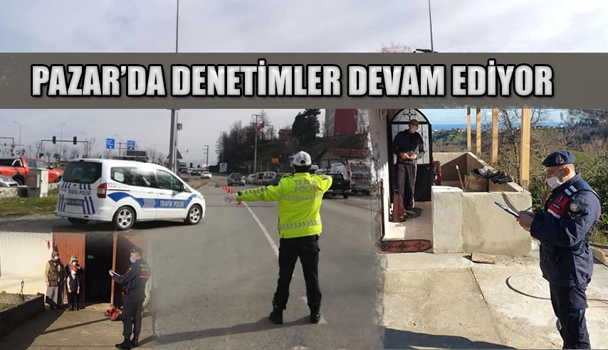 Pazar’da Denetimler Devam Ediyor