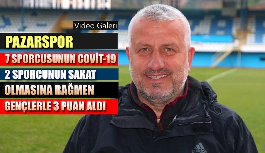 Pazarspor ’da yüzler gülüyor.