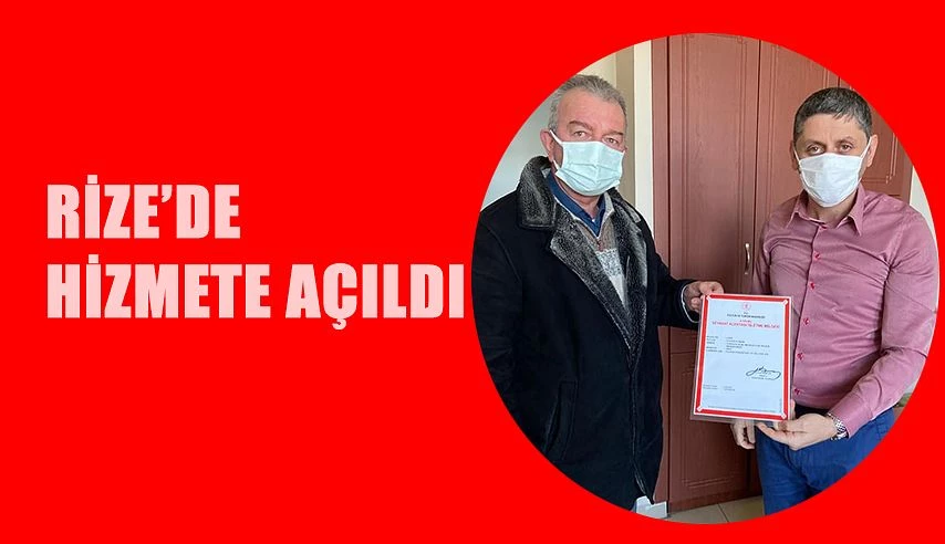 RİZE’DE PAYEM İSİMLİ TURİZM FİRMASI HİZMETE AÇILDI