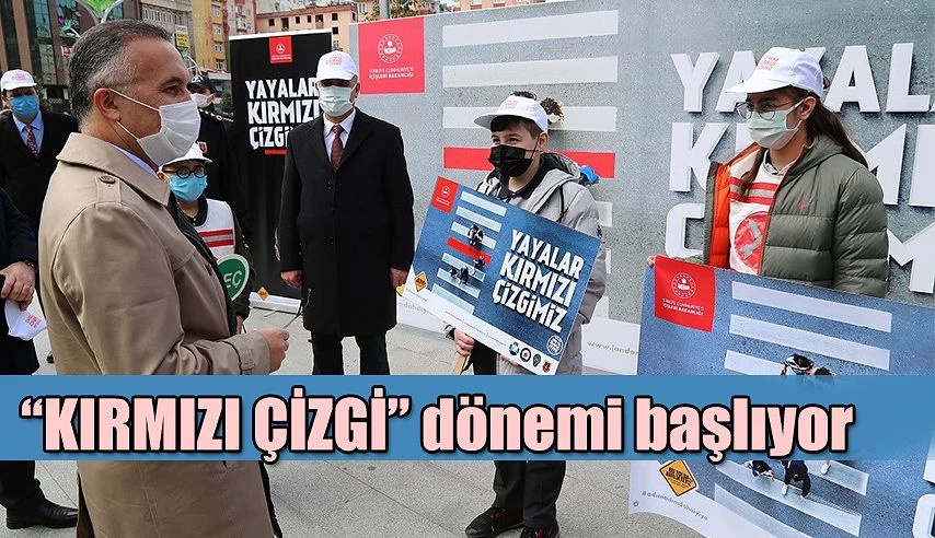 Yaya Geçitlerinde "Kırmızı Çizgi" Dönemi Başlıyor