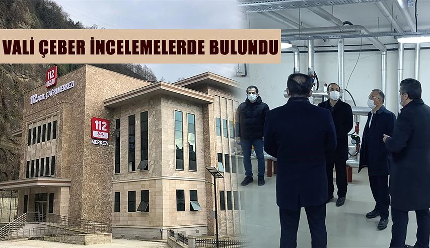 Yeni Hizmet Binasında İncelemelerde Bulundu