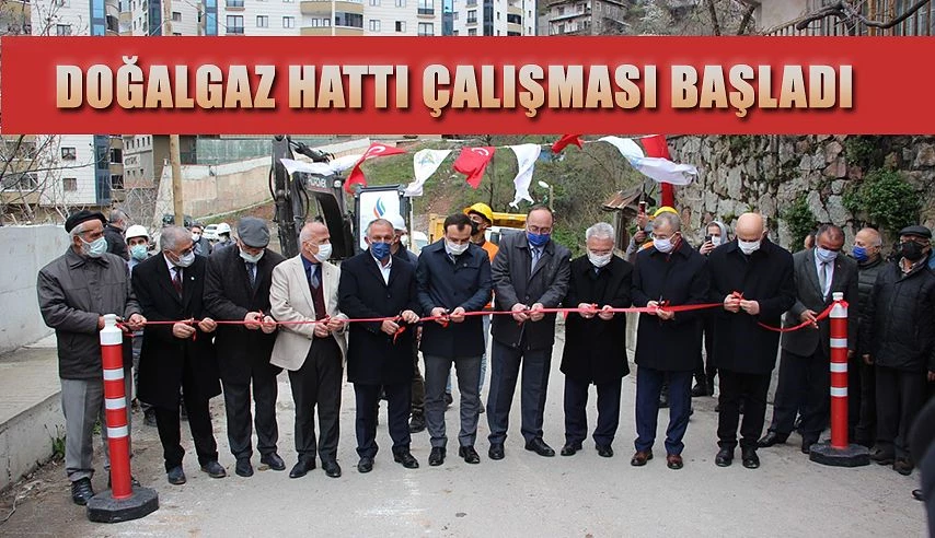 2021 YILI DOĞALGAZ ALT YAPI ÇALIŞMALARI BAŞLADI