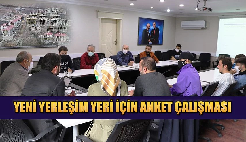 ANKET ÇALIŞMASI YAPILIYOR