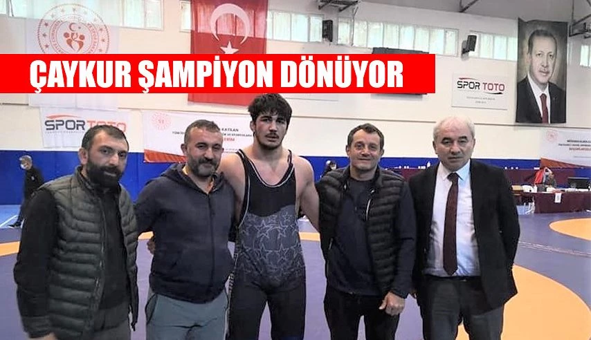 ÇAYKURSPORLU GENÇ GÜREŞCİLER ANTALYA’DAN ŞAMPİYON OLARAK DÖNDÜLER