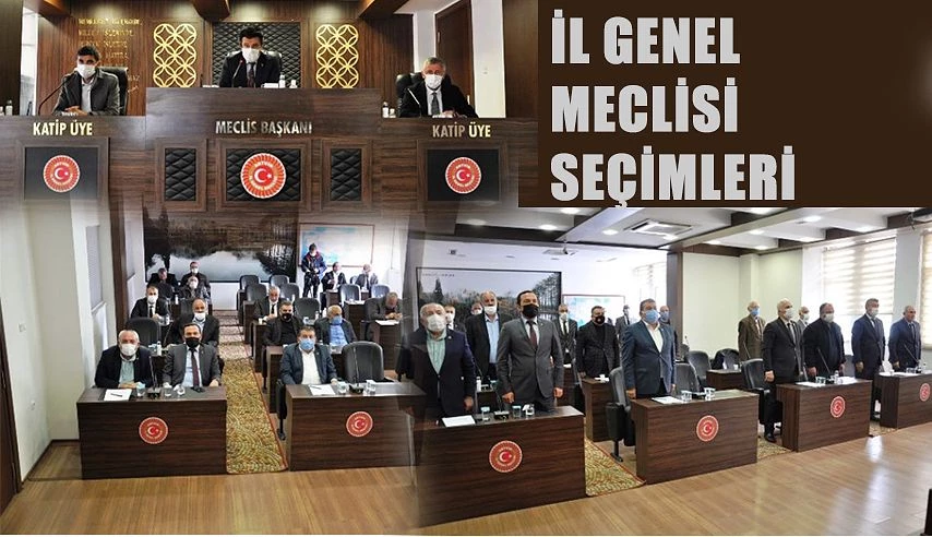 İl Genel Meclisi’nde 2021-2023 Dönemi Seçimleri Gerçekleştirildi