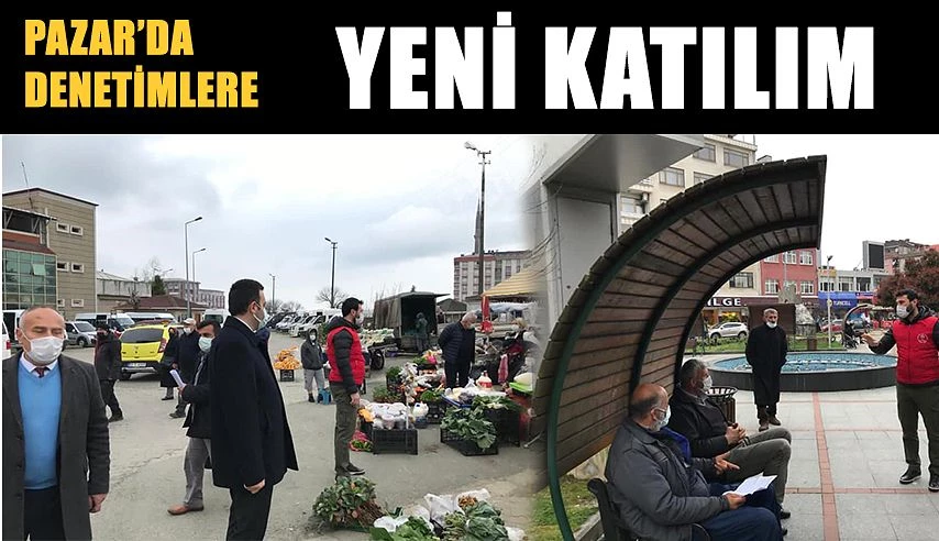 Pazar’daki Denetimlere Müftülük ve Nakliyeciler Kooperatifi de katıldı