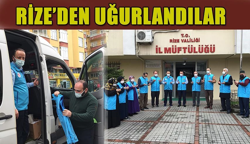 TDV Gönülleri iyilik götürmek üzere İdlib’e hareket etti