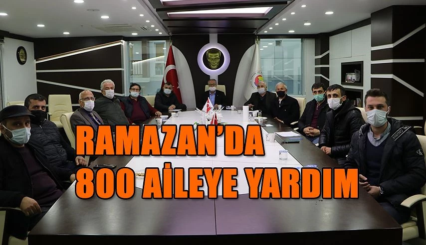 TSO BU RAMAZAN’DA DA 800 AİLEYE DESTEK OLACAK