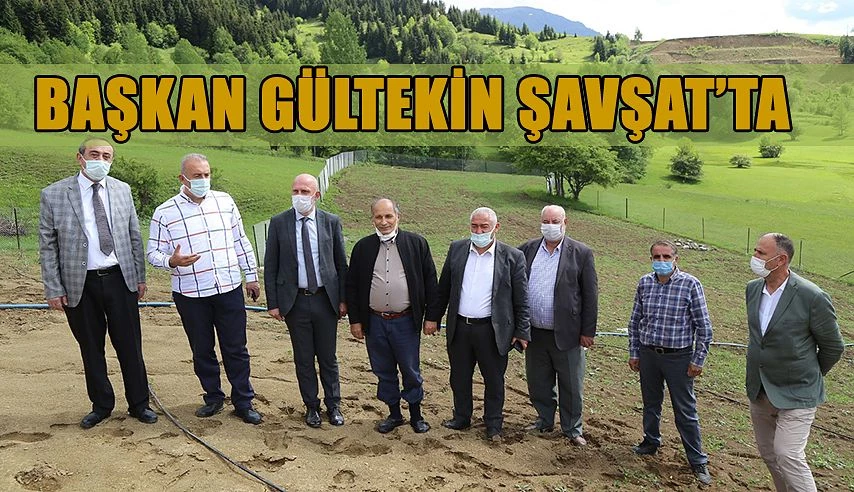 GÜLTEKİN ŞAVŞAT’I ZİYARET ETTİ.