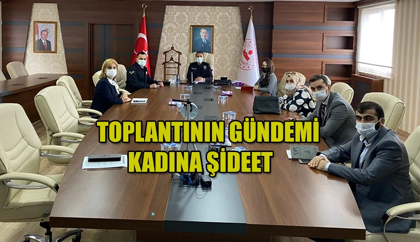 KADINA ŞİDDETE TAVİZ YOK