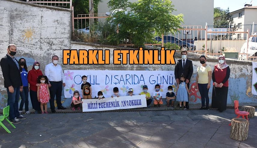 OKUL DIŞARIDA GÜNÜ ETKİNLİKLERİ YAPILDI