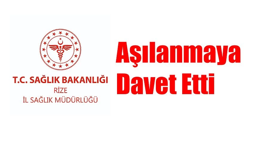 Aşı hakkı tanınmış tüm halkımızı aşılanmaya davet ediyoruz!