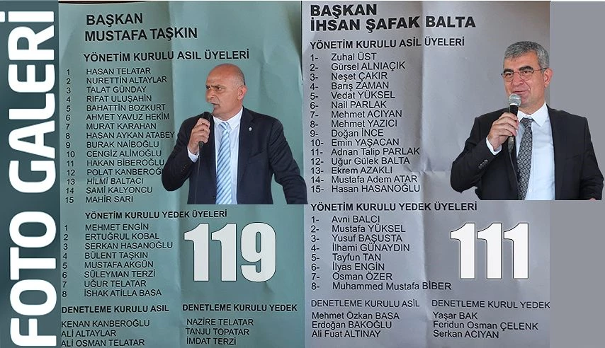 Baş başa giden seçimin galibi 8 oyla belli oldu