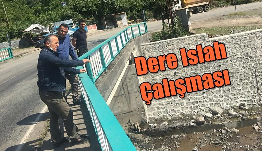 DERELERİNİ İSLAH ETMEYE DEVAM EDİYOR