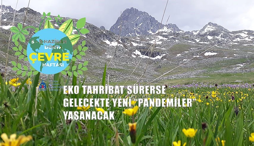 Eko tahribat sürerse gelecekte   yeni pandemiler yaşanacak!