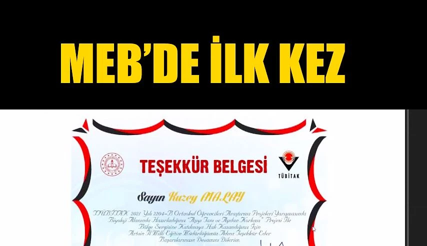 MEB’DE BİR İLK