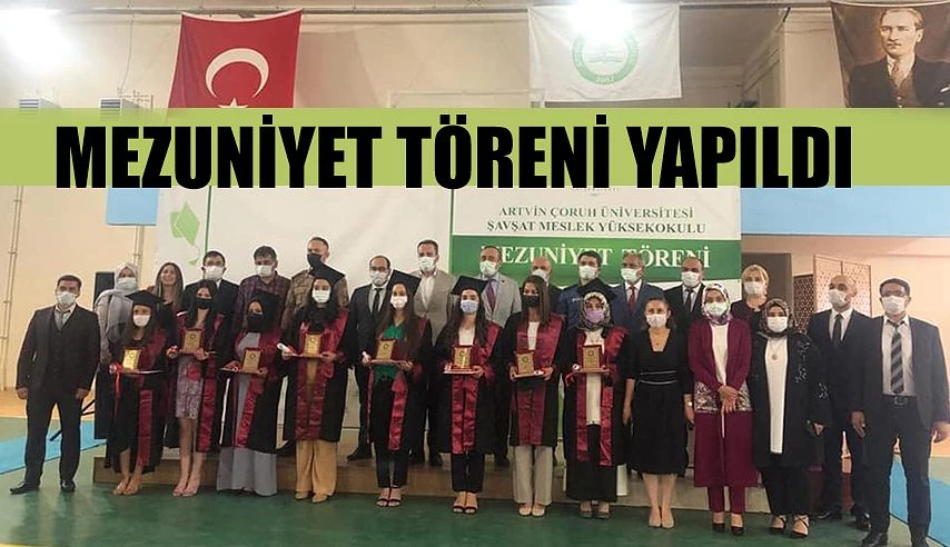 MESLEK YÜKSEKOKULU MEZUNİYET TÖRENİ GERÇEKLEŞTİRİLDİ