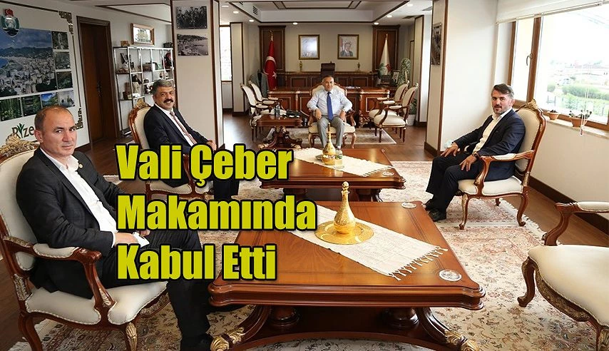 Vali Çeber’i Ziyaret Etti