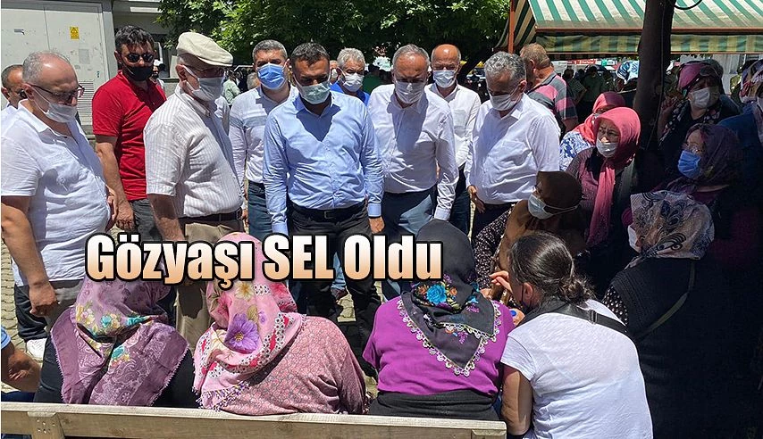 ARHAVİ’DE GÖZYAŞI SEL OLDU