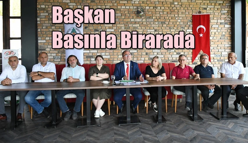 BASINLA KAHVALTI PROGRAMINDA BİR ARAYA GELDİ