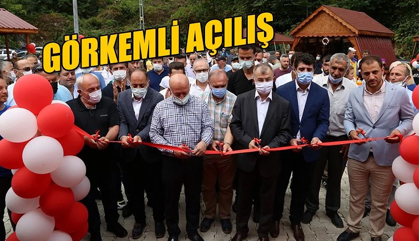 Çamlıca Restoran ve Konaklama Merkezi görkemli bir törenle açıldı