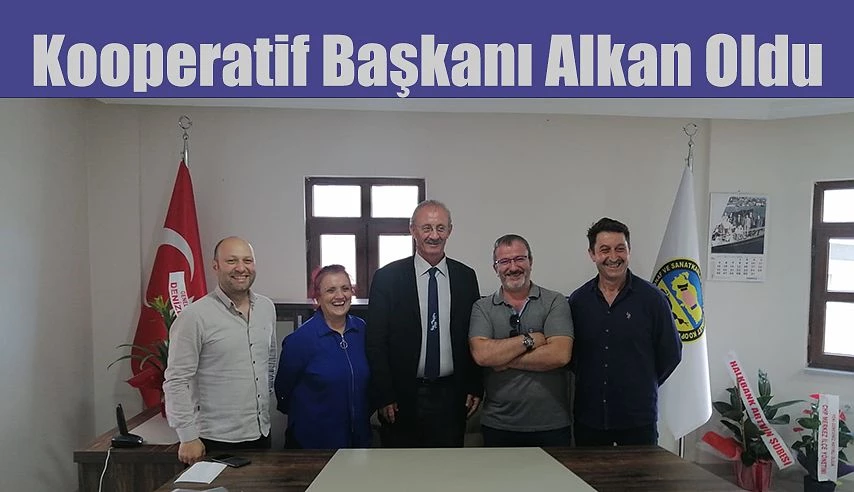 ESNAF SANATKÂRLAR KREDİ VE KEFALET KOOPERATİFİ YENİ BAŞKANI ALKAN OLDU