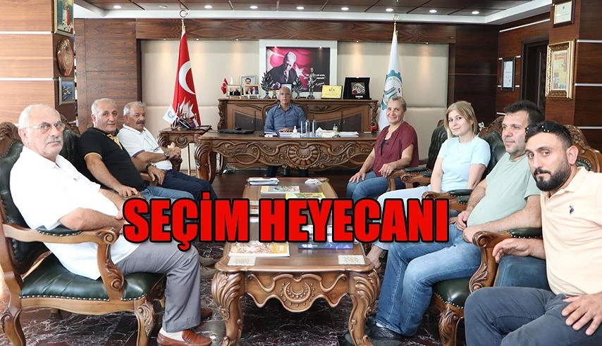 SEÇİM HEYECANI DEVAM EDİYOR