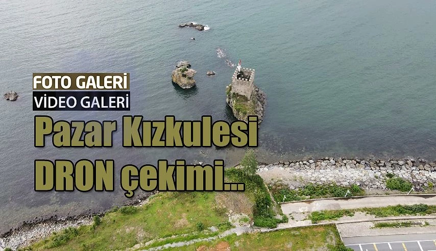 Tarihi Kız Kulesi DRON ile bir başka