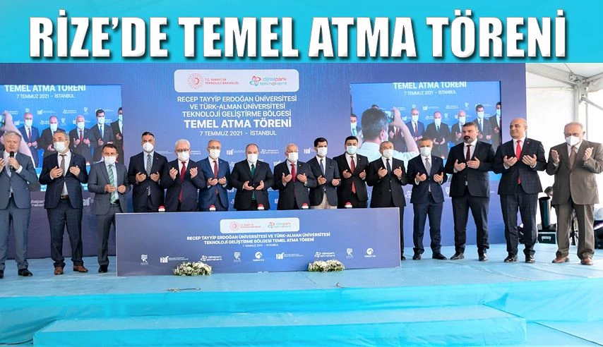 TEKNOKENTİN TEMELİ TÖRENLE ATILDI