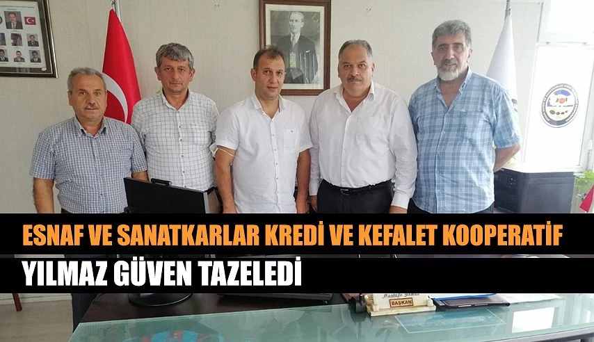 YILMAZ GÜVEN TAZELEDİ.