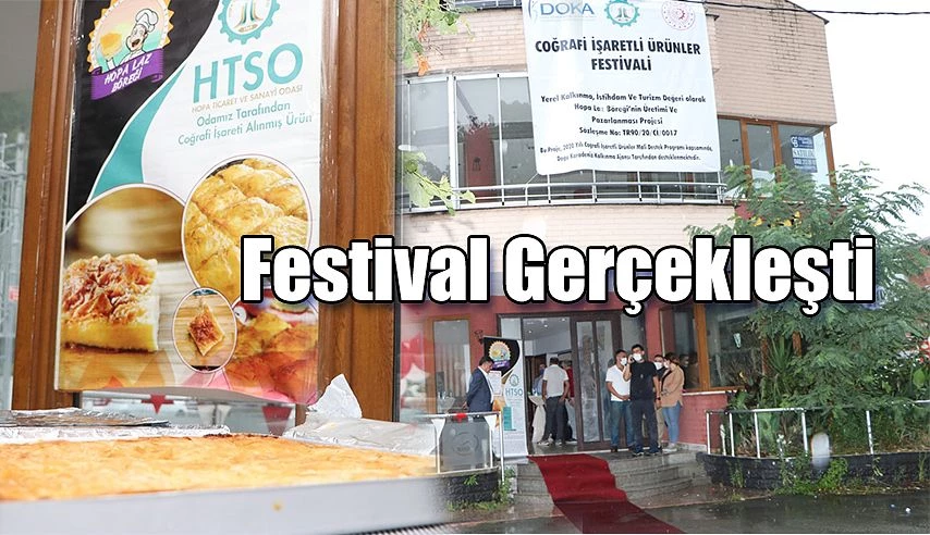 COĞRAFİ İŞARETLİ ÜRÜNLER FESTİVALİ, GERÇEKLEŞTİRİLDİ