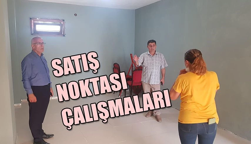 COĞRAFİ İŞARETLİ ÜRÜNLER SATIŞ NOKTASI ÇALIŞMALARI BAŞLATILDI