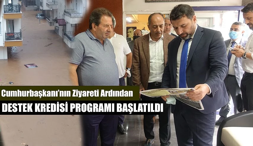 KOSGEP, AFETTEN ETKİLENEN ARHAVİ DE DESTEK KREDİSİ PROGRAMI BAŞLATTI