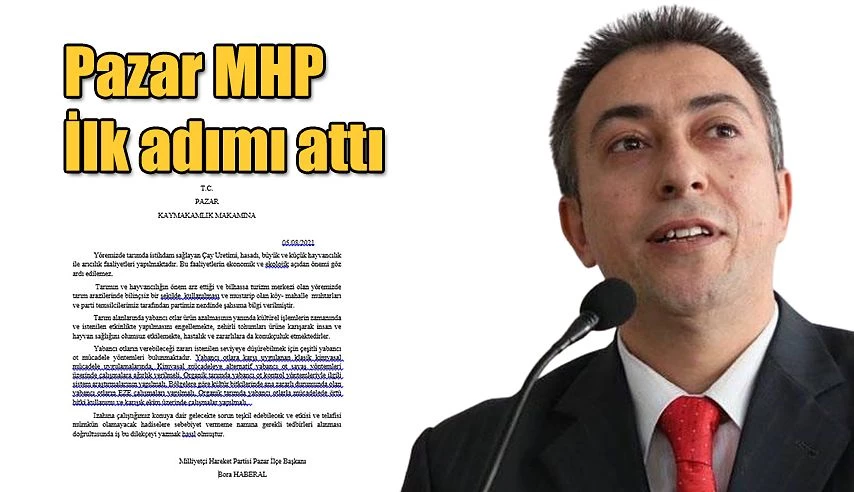 Pazar MHP’den İlk adım atıldı